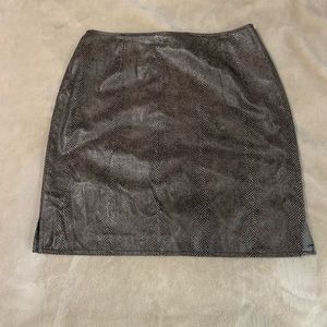 casual corner faux snake skin skirt Size 8